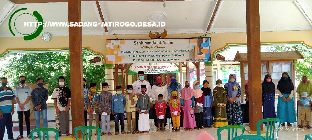 SANTUNAN ANAK YATIM BAZNAS KABUPATEN TUBAN DI BALAI DESA SADANG